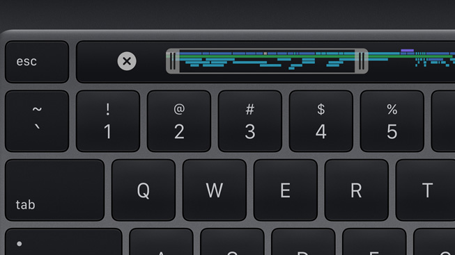 O Magic Keyboard do MacBook Pro de 13